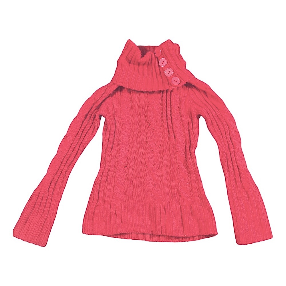 Red Camel Red Turtleneck Sweater Size YM fits like an adult xsmall